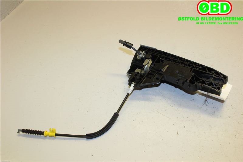 Dørhåndtak utv venstre foran til Audi A1 2010-2014 (Type I, Fase 1)  (AUDI|8T0 837 205 A|8T1 837 885 B|8T1837885B)