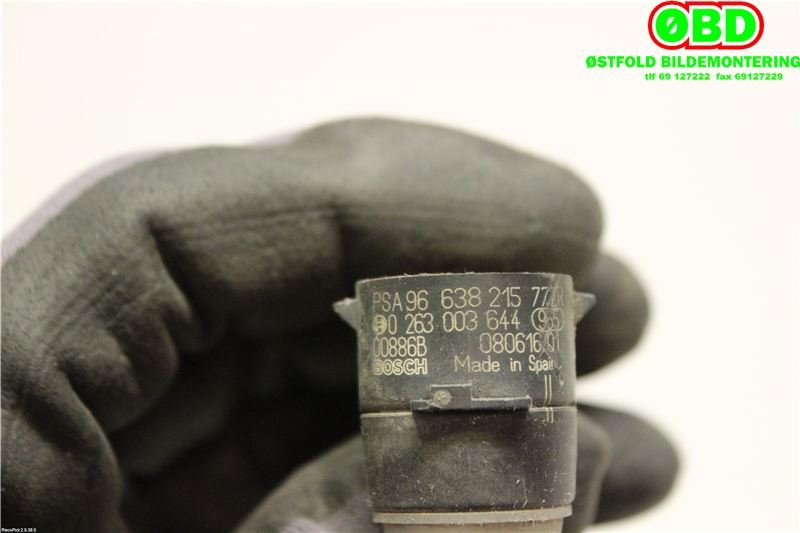 Parkeringssensor foran til Peugeot 407 2004-2010 (PEUGEOT|6590F6|1611735680|9663821577ZR)