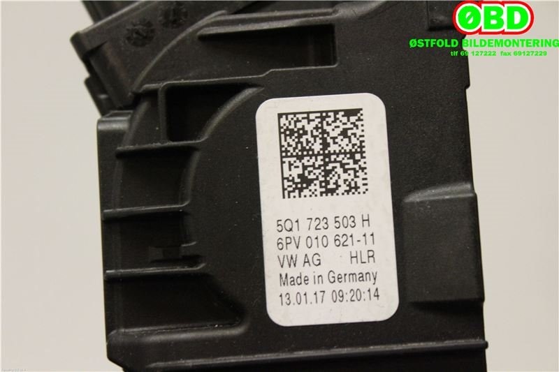 Pedal gass til Škoda Superb 2015-->> (Type III) (SKODA|5Q1 723 503 H|5Q1 723 503 K|5Q1723503H)