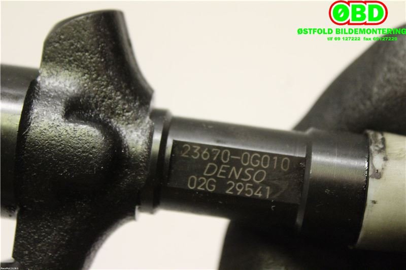 Dyse innsprøyting diesel til Toyota Avensis 2003-2008 (Type II)  (TOYOTA|2367009030||236700G010)