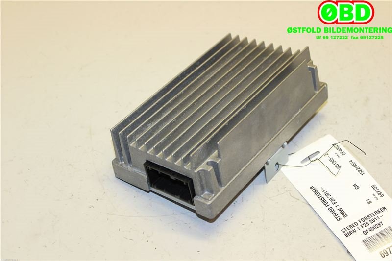 Bilstereo forsterker til BMW 1-Serie 2011-2015 (Fase 1) (F20/F21) (F20/F21) (BMW||9242202)