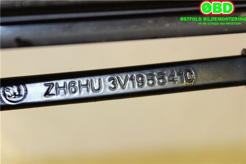 Viskerarmer frontrute til Škoda Superb 2015-->> (Type III)  (SKODA|3V1 955 410|3V1 955 409|)
