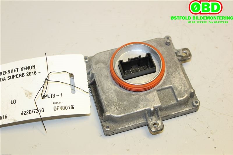 Styreenhet xenon/ballast til Škoda Superb 2015-->> (Type III) (SKODA|4G0 907 397 Q||4G0907397Q)