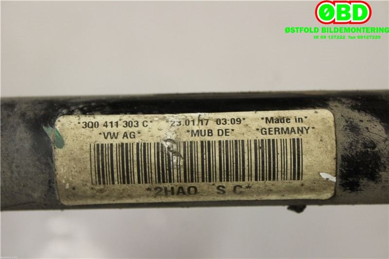 Stabilisatorstag foran til Škoda Superb 2015-->> (Type III) (SKODA|3Q0 411 303 C||3Q0411303C)