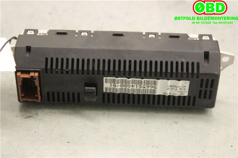 Instrument kjørecomputer til Fiat Scudo 2007-2017 (Type II) (FIAT||9665614680)