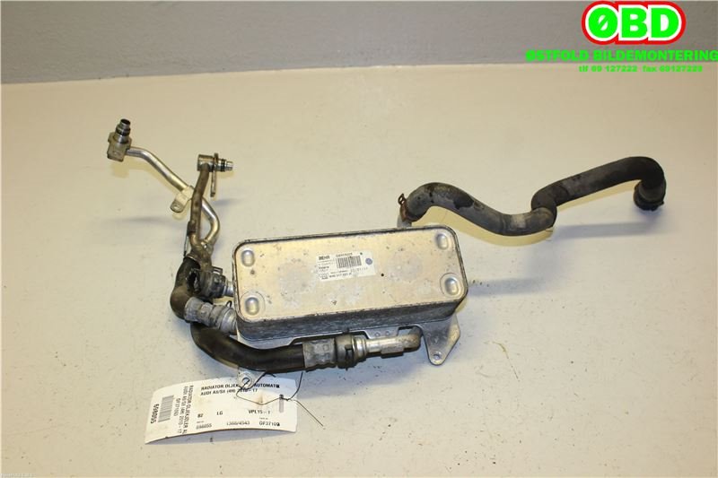 Oljekjøler til Audi A8 2010-2013 (Type III, Fase 1) (AUDI|4H0 317 021 H|4H0 317 021 R|4H0317021H)