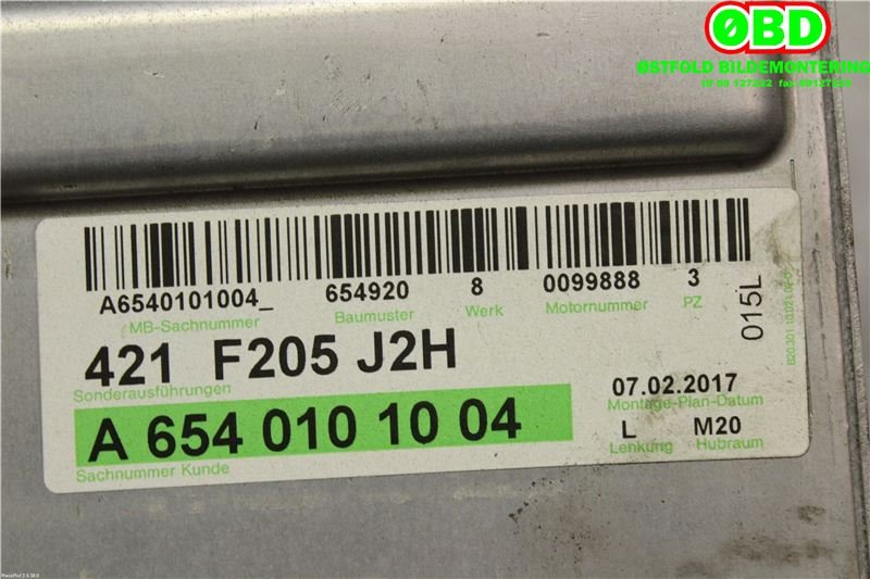 Intercooler til Mercedes E-Klasse 2016-2023 (W213) (W213) (MERCEDES|A 654 090 01 00|A 654 090 41 01|)
