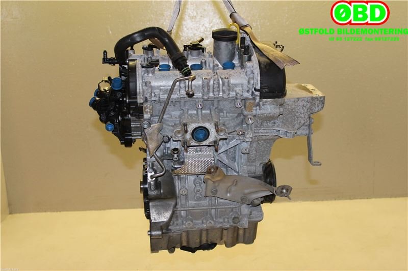 Motor bensin til VW Polo, 2014-2017 (Type V, Fase 2) (VOLKSWAGEN|04C 100 032 E)