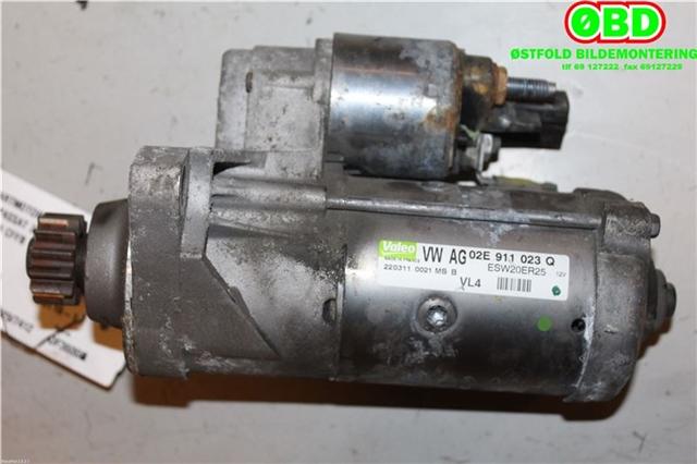 Starter diesel til VW Passat 2011-2015 (B7) (B7) (VOLKSWAGEN|02E 911 024 H|02E 911 024 C|02E911023Q)