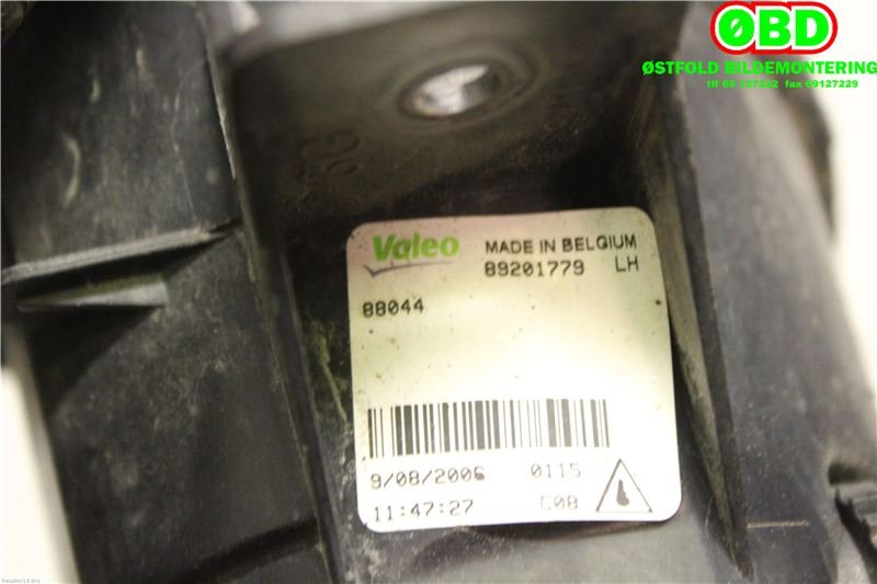 Tåkelykt venstre foran til Nissan X-Trail 2002-2007 (T30) (T30) (NISSAN|2615589929|)