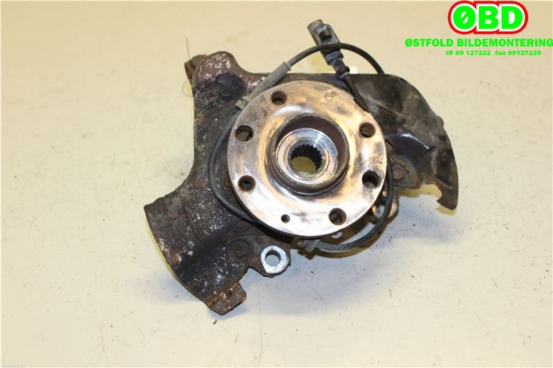 Hjulspindel høyre foran til Fiat Punto 2006-2010 (Type III, Fase 1) (FIAT|51776375|)