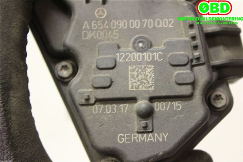 Spjeldhus til Mercedes E-Klasse 2016-2023 (W213) (W213) (MERCEDES|A 654 090 00 70||6540900070)