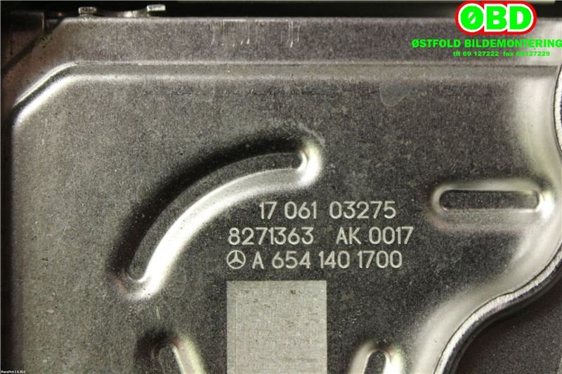EGR-kjøler til Mercedes E-Klasse 2016-2023 (W213) (W213) (MERCEDES|A 654 140 17 00|A 654 140 76 00|6541401700)