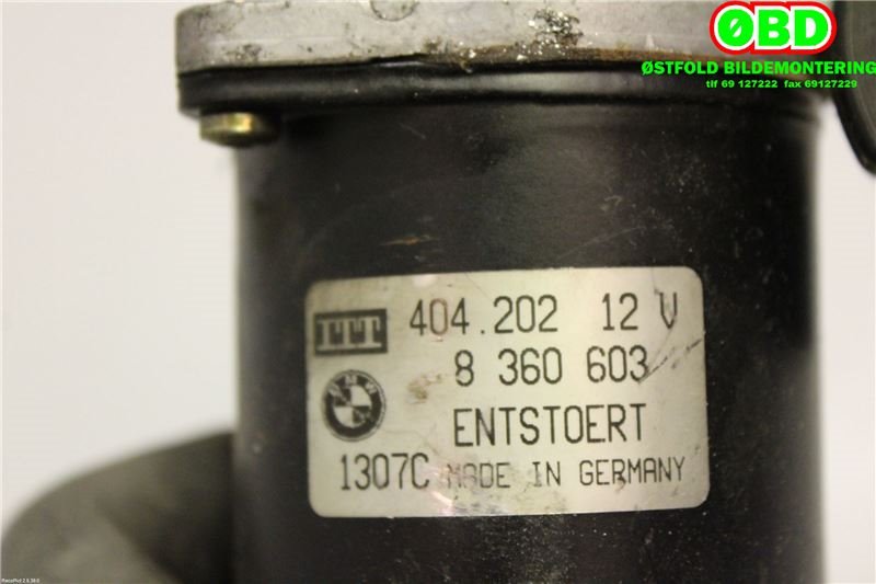 Viskermotor frontrute til BMW 5-Serie 1996-2003 (E39) (E39) (BMW|67 63 8 360 603|404202|8360603)