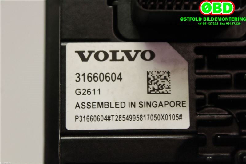 Sensor radar til Volvo V90 / V90 CC / S90 2016-->> (VOLVO|36011562||31660604)