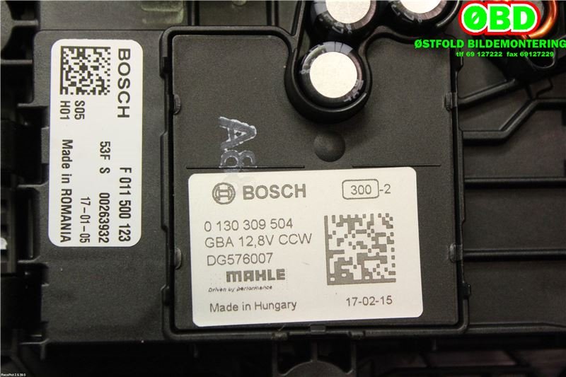 Varmeapparat motor til Volvo V90 / V90 CC / S90 2016-->> (VOLVO|31497372|)
