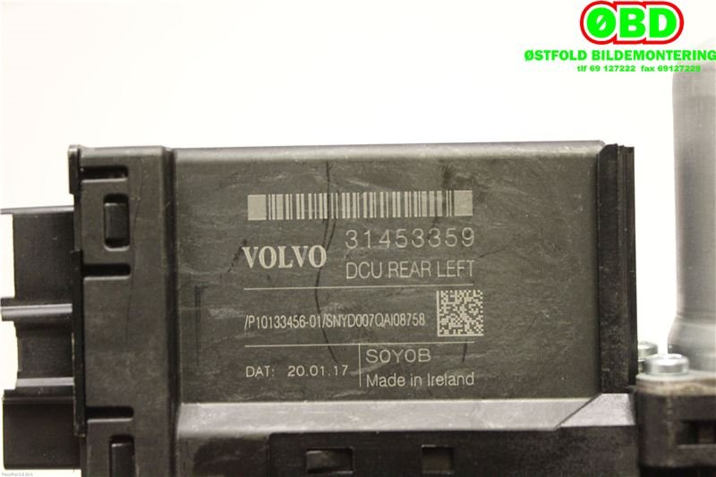 Ruteheis venstre bak til Volvo V90 / V90 CC / S90 2016-->>  (VOLVO|31349758|)