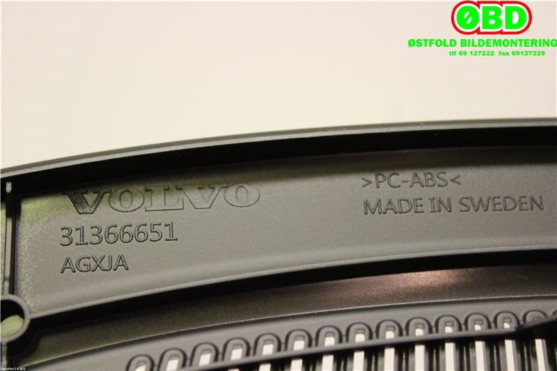 Dashbord diverse til Volvo V90 / V90 CC / S90 2016-->>  (VOLVO||31366651)