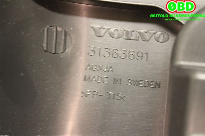 Ratt deksler til Volvo V90 / V90 CC / S90 2016-->>  (VOLVO||31363691)