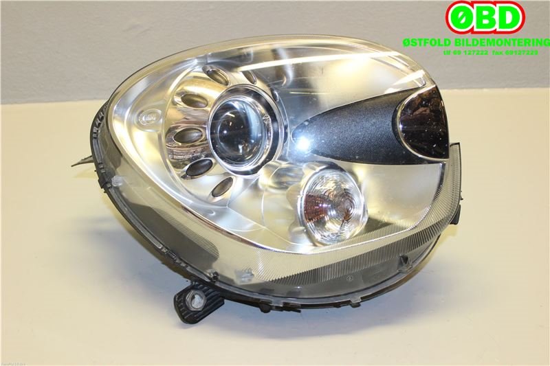 Frontlykt høyre xenon til Mini Countryman 2010-2016 (R60) (R60) (MINI|63 12 9 807 484||9802270)