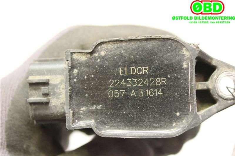 Coil elektronisk til Nissan Juke 2014-2018 (Fase 2)  (NISSAN|2244800Q0F||224332428R)