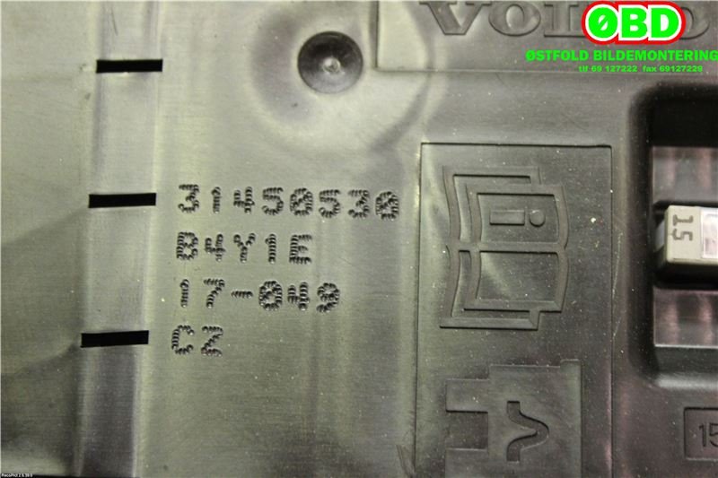 Sikringsboks til Volvo V90 / V90 CC / S90 2016-->>  (VOLVO|31450530|)