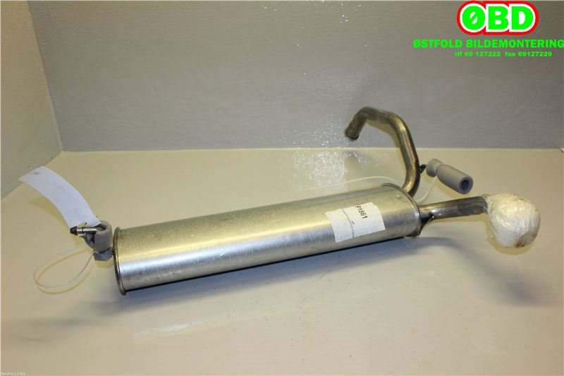 Eksos bakre til Citroën C1 2006-2014 (Type I) (CITROEN|1730 H0|)