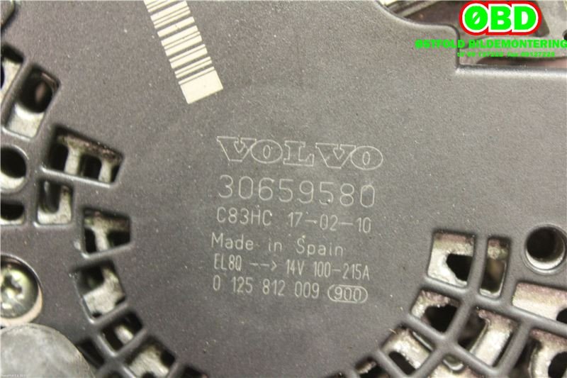 Dynamo til Volvo V90 / V90 CC / S90 2016-->>  (VOLVO||30659580)