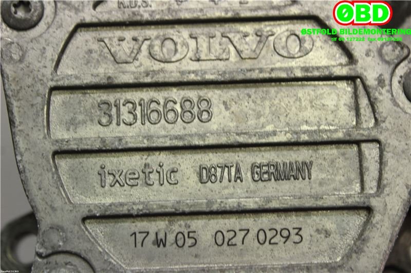 Vakuumpumpe til Volvo V90 / V90 CC / S90 2016-->>  (VOLVO|31316688|)