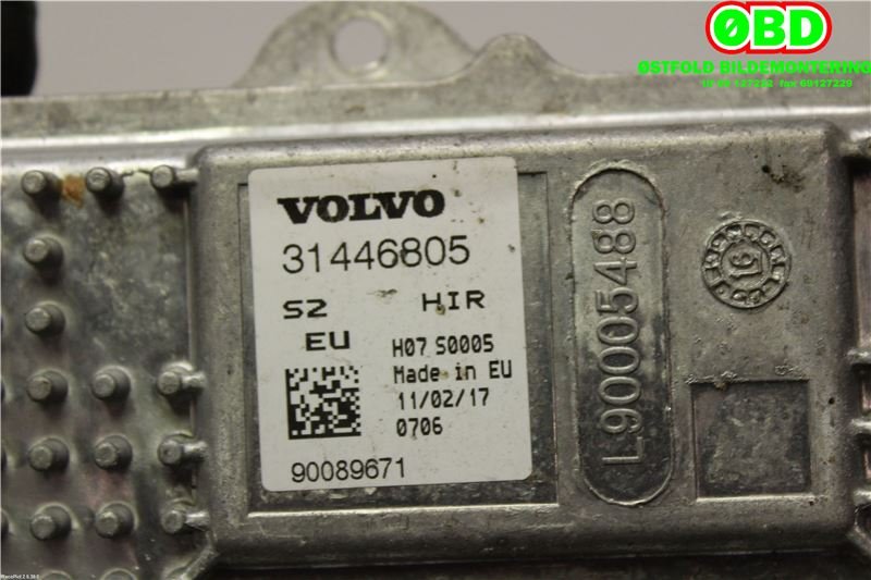 Styreenhet xenon/ballast til Volvo V90 / V90 CC / S90 2016-->>  (VOLVO|31446805|)