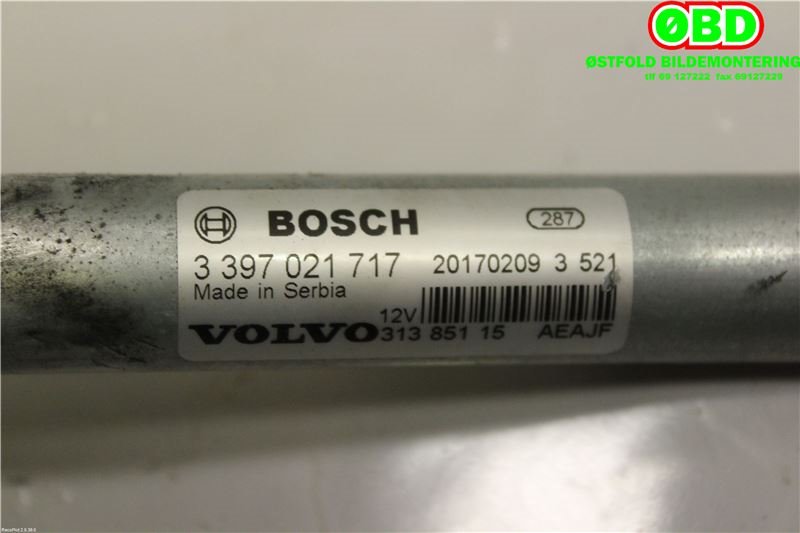 Viskeroverføring til Volvo V90 / V90 CC / S90 2016-->>  (VOLVO||31385115)