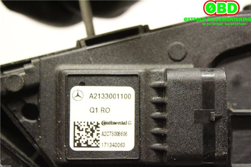 Pedal gass til Mercedes E-Klasse 2016-2023 (W213) (W213) (MERCEDES|A 213 300 11 00||2133001100)