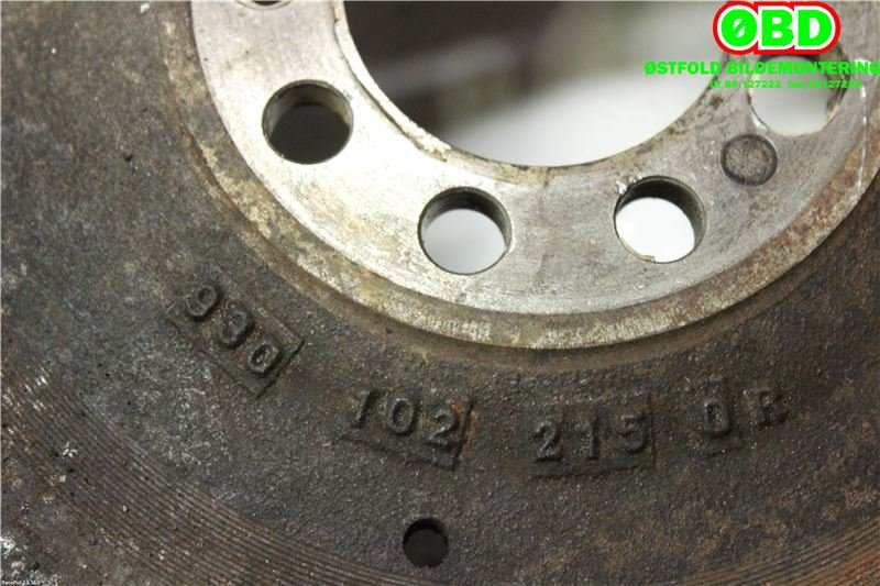 Svinghjul manuell til Porsche 911 1975-1989 (930) (930) (PORSCHE 911 SC|930 102 215 00||9301022150R)