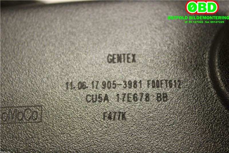 Speil innvendig til Ford Kuga 2013-2019 (FORD|5262670||CU5A17E678BB)