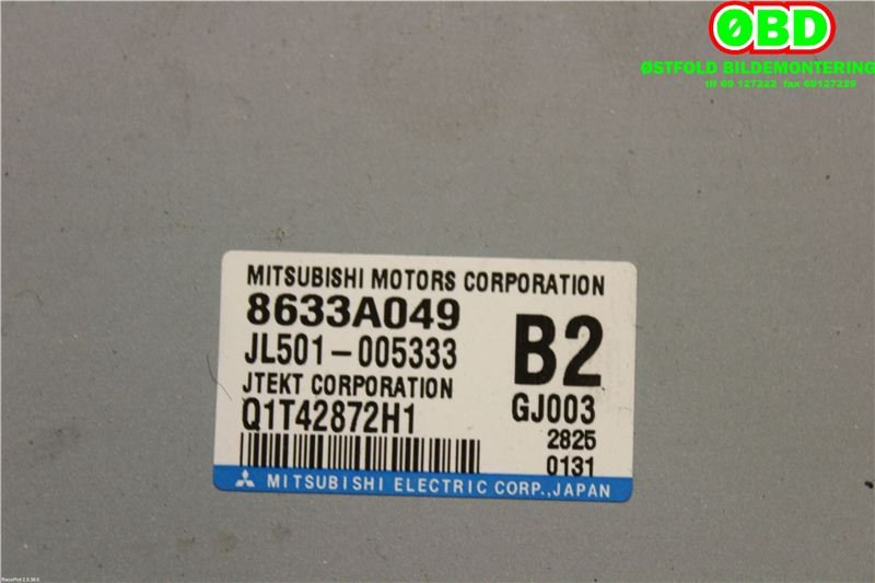 Styreenhet servo til Mitsubishi Outlander 2012-2015 (Type III, Fase 1) (MITSUBISHI|8633A049|)