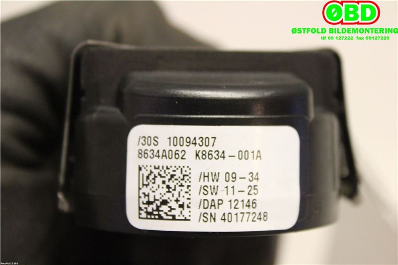 Sensor regnsensor til Mitsubishi Outlander 2012-2015 (Type III, Fase 1)  (MITSUBISHI|8634A062|)