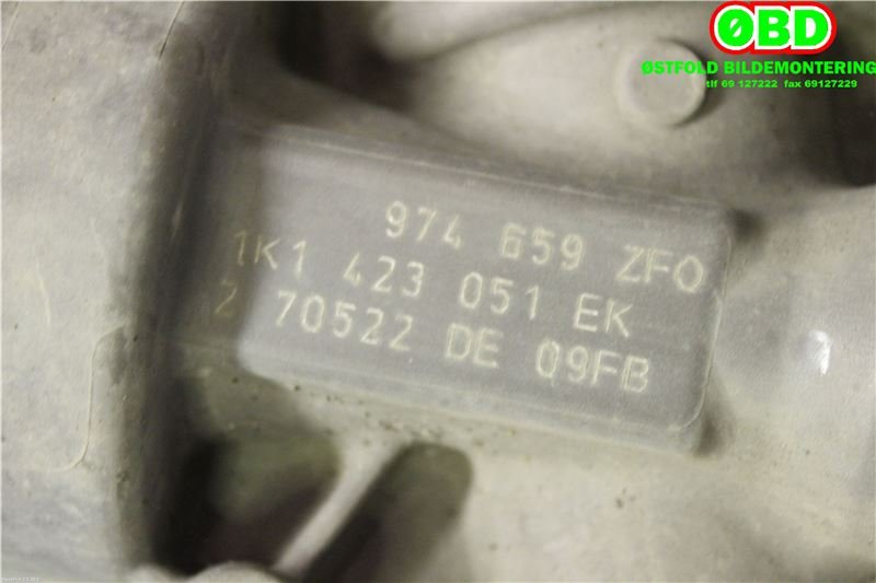 Tannstang elektrisk til VW Golf, Plus/Cross 2009-2013 (Fase 2)  (VOLKSWAGEN|1K1 423 055 M||1K1423051EK)