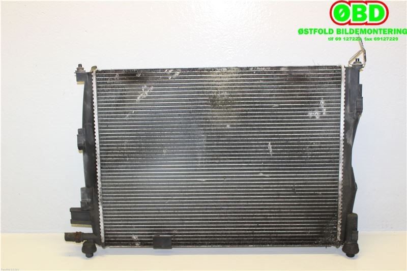 Radiator (manuell gir) til Nissan Qashqai 2010-2014 (Type I, Fase 2)  (NISSAN|21400JD50D|)