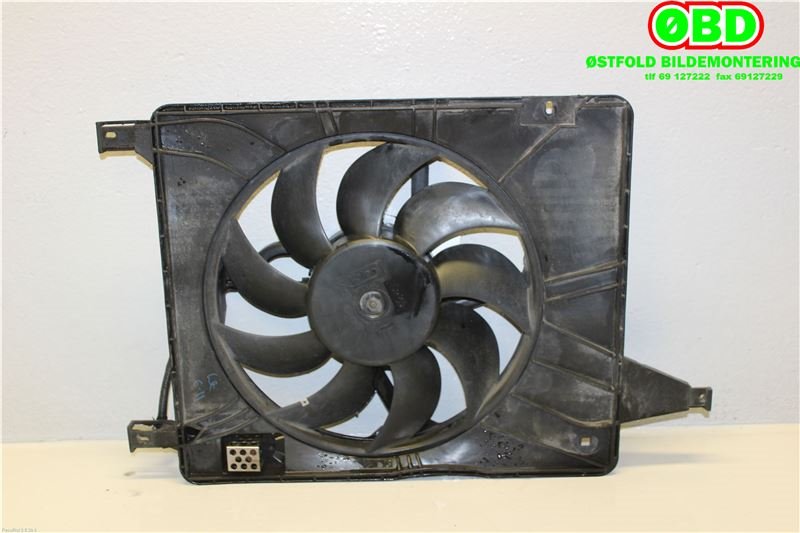 Kjølevifte til Nissan Qashqai 2010-2014 (Type I, Fase 2)  (NISSAN|21481JD21B|)