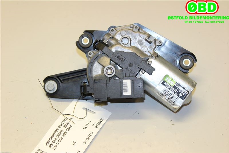 Viskermotor bakrute til Mercedes GLK 2008-2015 (X204) (X204) (MERCEDES|A 204 820 04 42|A 204 906 80 02|2048200442)