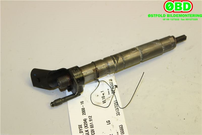 Dyse innsprøyting diesel til Mercedes GLK 2008-2015 (X204) (X204) (MERCEDES|A 651 070 29 87||6510702987)