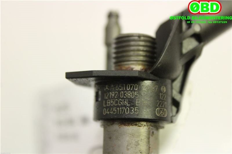 Dyse innsprøyting diesel til Mercedes GLK 2008-2015 (X204) (X204) (MERCEDES|A 651 070 29 87||6510702987)