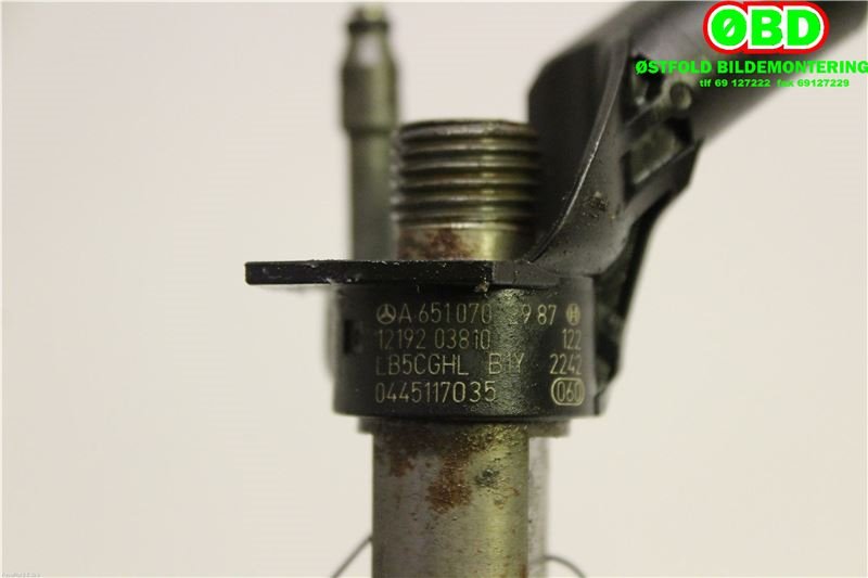 Dyse innsprøyting diesel til Mercedes GLK 2008-2015 (X204) (X204) (MERCEDES|A 651 070 29 87||6510702987)