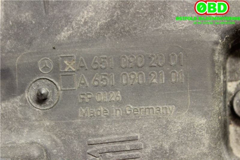 Luftfilterboks til Mercedes GLK 2008-2015 (X204) (X204) (MERCEDES|A 651 090 20 01||6510902001)
