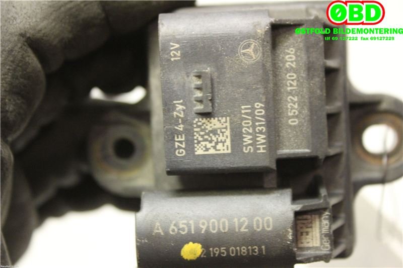Rele gløde til Mercedes GLK 2008-2015 (X204) (X204) (MERCEDES|A 651 900 23 03||6519001200)
