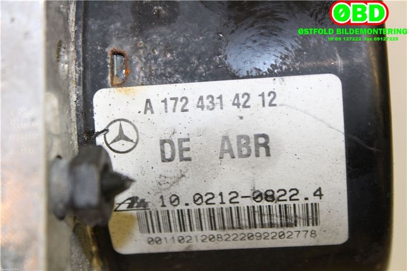 ABS sentral til Mercedes GLK 2008-2015 (X204) (X204) (MERCEDES|A 172 431 44 12||1724314212)