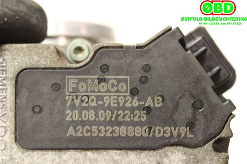 Spjeldhus til Ford Focus 2008-2010 (Type II, Fase 2)  (FORD|1519126||7V2Q9E926AB)