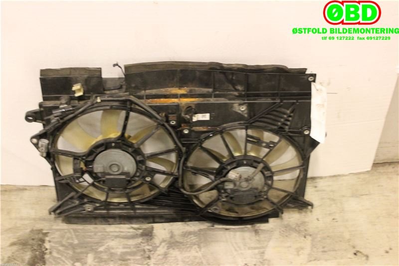 Kjølevifte til Toyota Avensis 2009-2015 (Type III, Fase 1)  (TOYOTA|163610R060|163610R100|)