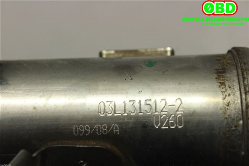 EGR-kjøler til Audi A4 2007-2014 (Type IV) (B8) (B8) (AUDI|03L 131 512 AH|)