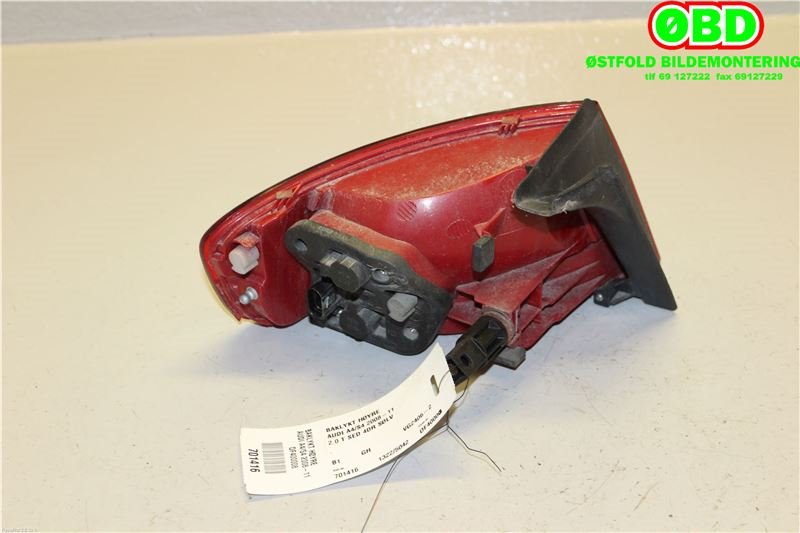 Baklykt høyre til Audi A4 2007-2014 (Type IV) (B8) (B8) (AUDI|8K5 945 096 D|)